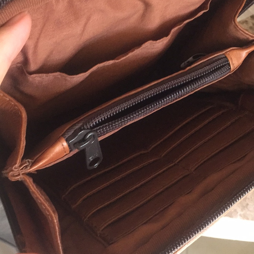 Vintage Latico leather crossbody bag - Picture 5 of 11